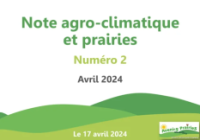 Note agro-climatique et prairies - Numéro 2 2024 (Avril)
