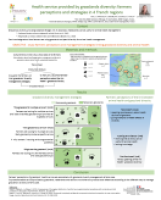 Praidiv Health service provided by grasslands diversity: farmers perceptions and strategies in 4 French regions