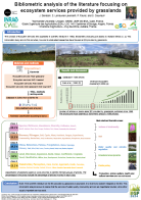 Bibliometric analysis of the literature focusing on ecosystem services provided by grasslands
