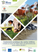 L’autonomie protéique des vaches laitières analysée au travers de l’Observatoire de l’alimentation des vaches laitières Res’alim